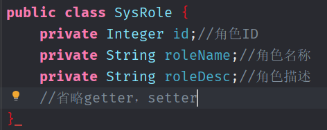 SysRole